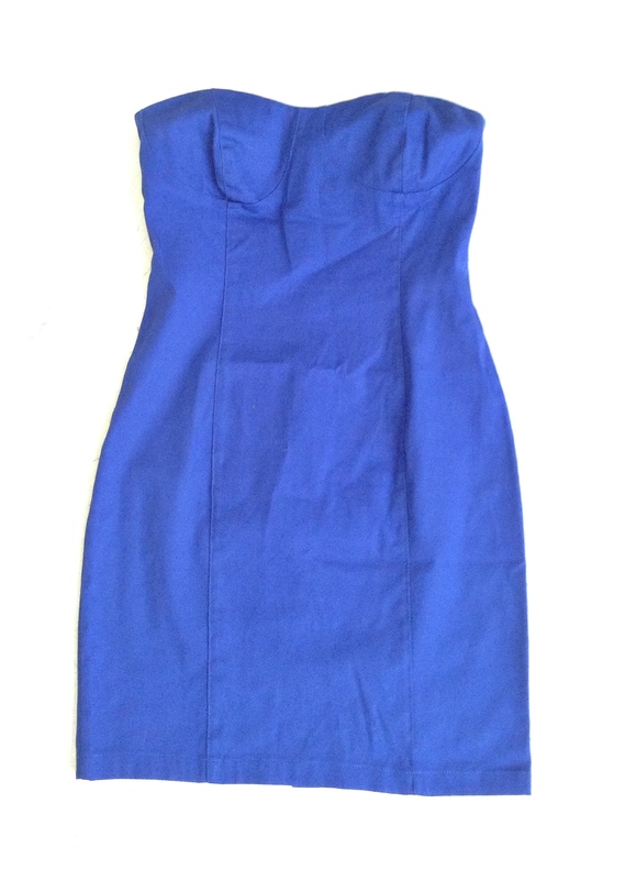 Vestido azul talla S