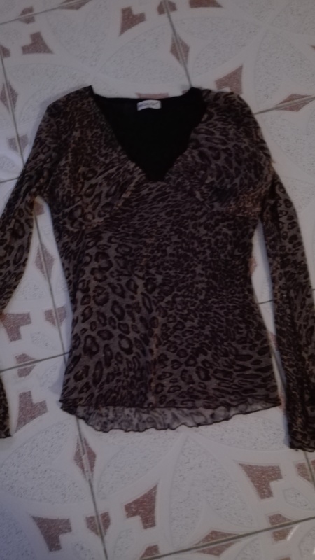 Blusa de leopardo Talla l/XL(esther39)