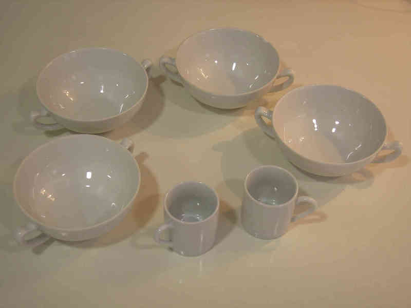 Objetos de cocina de porcelana (a dyhavisai)