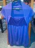 camiseta/ bluson morado lentejuelas ORSAY