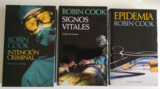 Lote 3 libros Robin Cook