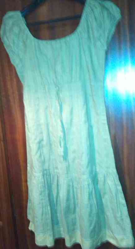 vestido verde talla 42