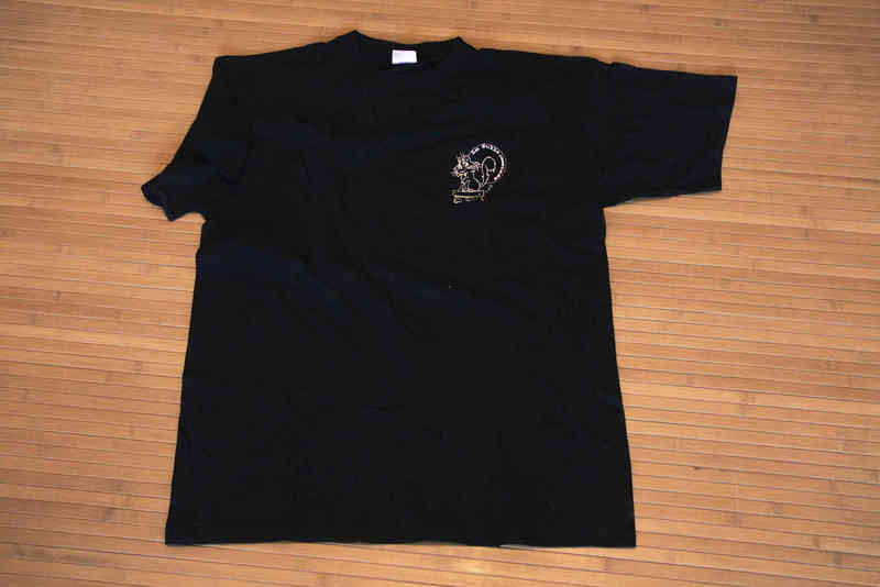 T-shirt noir taille M