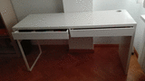 Escritorio de IKEA. Modelo MICKE blanco 