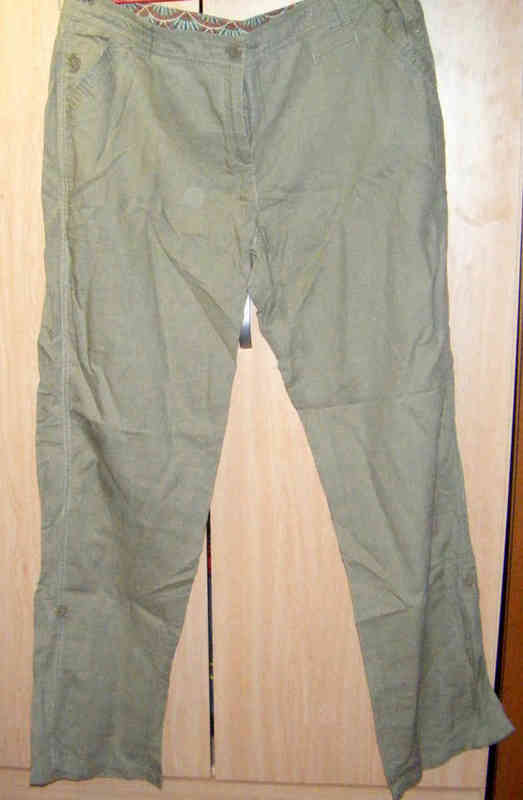 Pantalón de Mujer Crema.