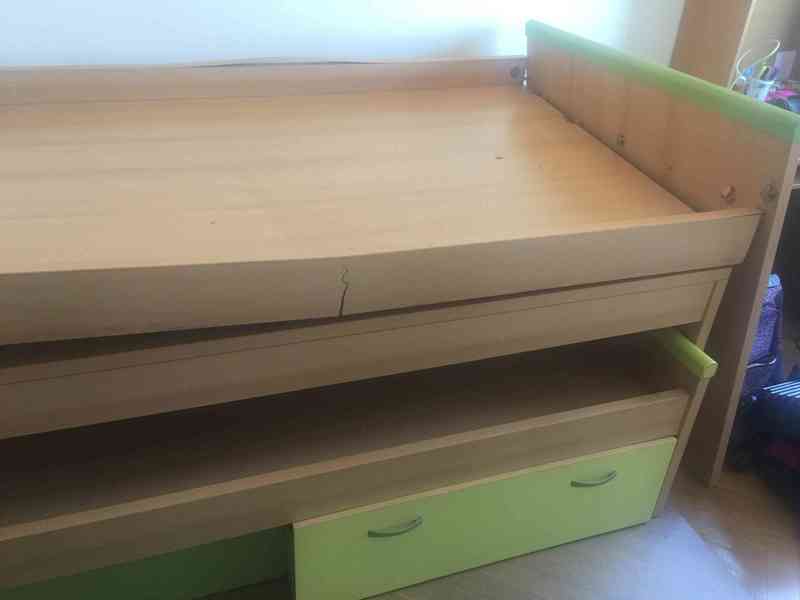 REGALADO- Estructura cama nido + escritorio incorporado