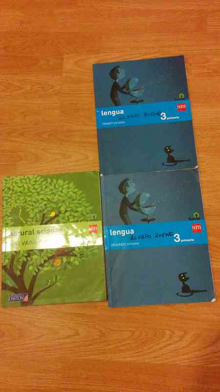 Libros texto Tercero primaria
