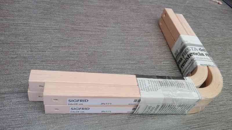 Soportes para estante Ikea Sigfrid