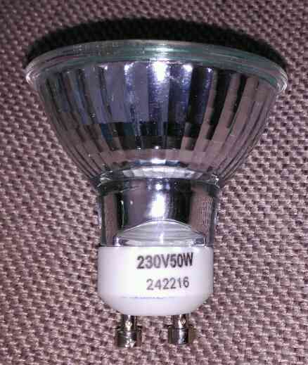 Lámpara halógena 50 W - 230 V