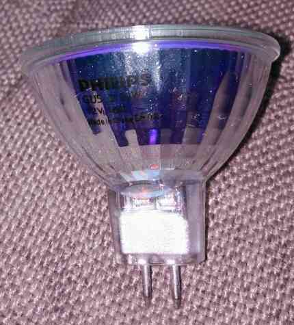 Lámpara halógena 50 W - 12 V