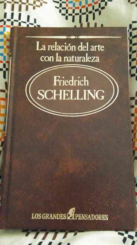 Libro Schelling la relación del arte con la naturaleza (Retiro)