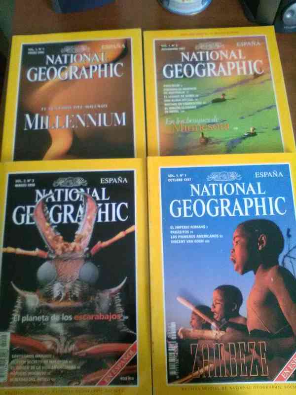 4 Revistas National Geographic