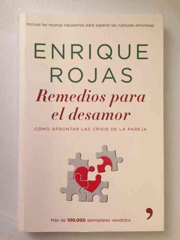 Regalo libro: "Remedios para el desamor", autor: Enrique Rojas