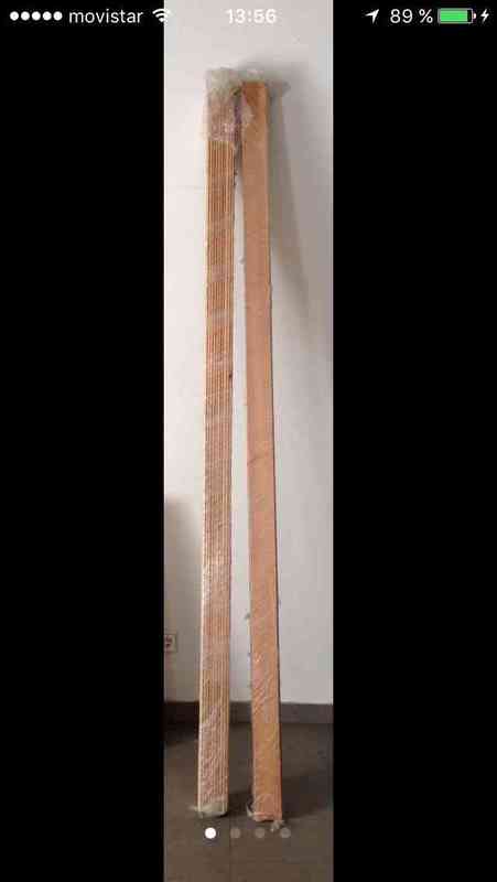 Rodapiés de madera de pino