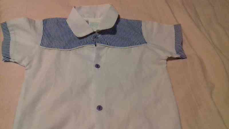 Regalo camisa talla 12 a 18 meses verano