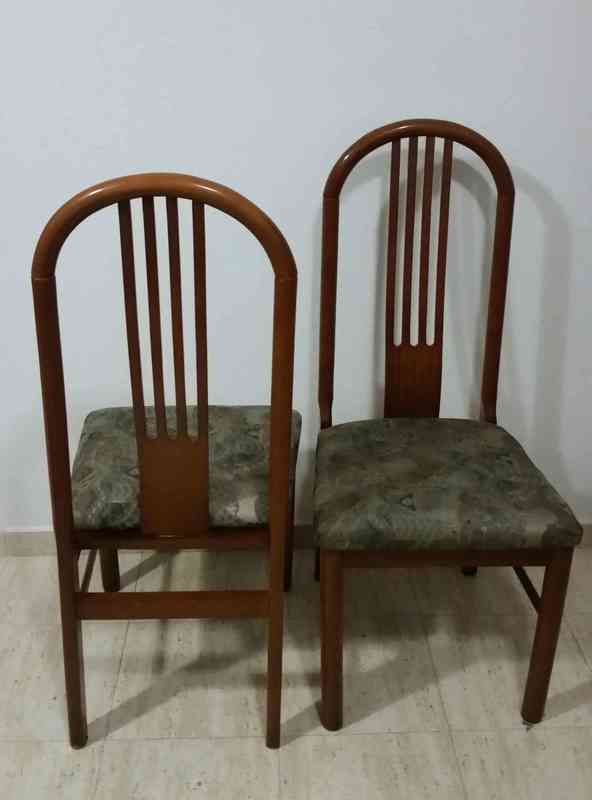 Regalo lote seis sillas.