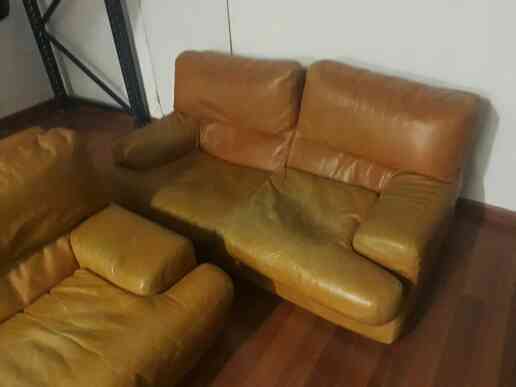 REGALO 2 SOFAS DE PIEL DE 2 Y 3 PLAZAS