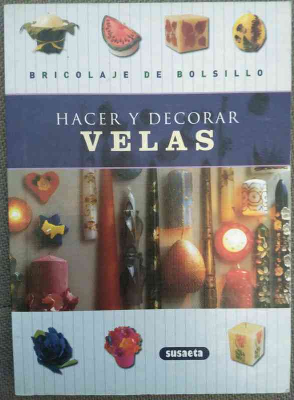 Libro "Hacer y decorar velas"