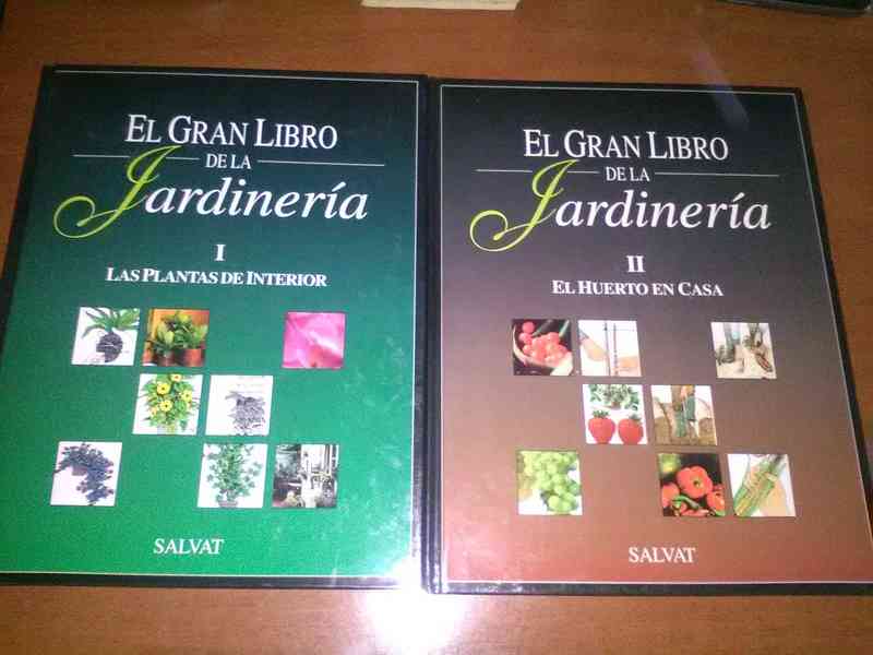 2 LIBROS. JARDINERIA. Entregado a univer 