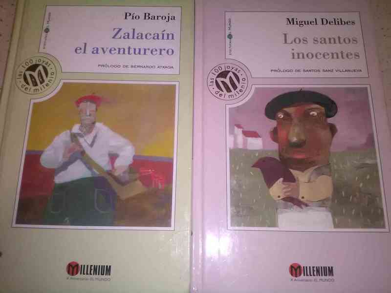 2 LIBROS. BIBLIOTECA EL MUNDO.