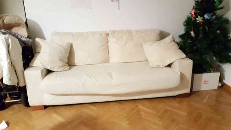 Sofá blanco