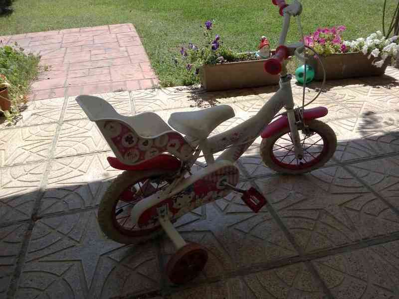 Bicicleta y algunos juguetes y libros más