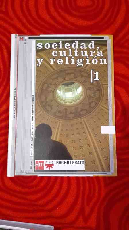 Libro de texto «Sociedad cultura y religion»
