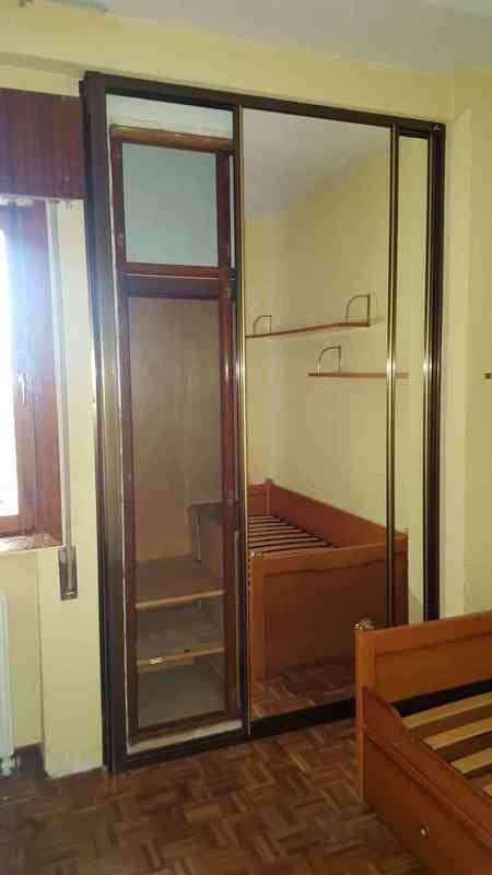 Cama nido, escritorio, estanterias