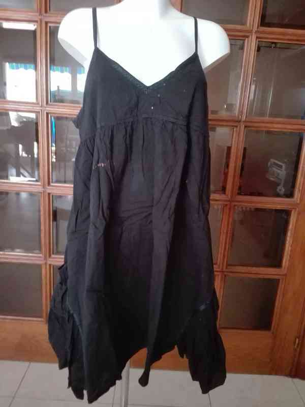 Vestido xxl negro