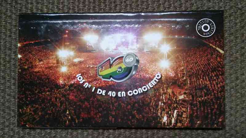 Regalo doble dvd "Los n° 1 de 40 en concierto". (vicius)