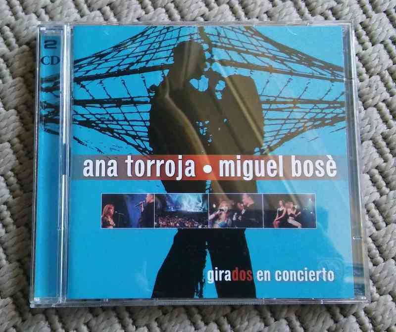 Regalo disco doble CD "Girados" de Ana Torroja y Miguel Bose. (neni22)