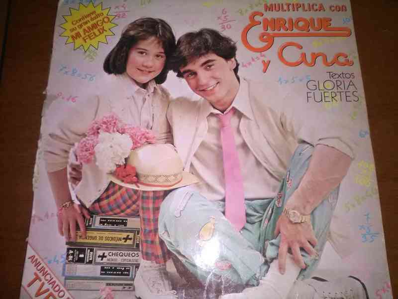 Regalo. LP. Vinilo. Enrique y Ana. 