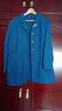 Chaqueta 3/4 azul turquesa Talla 56(marirf)