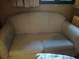 sofá dos plazas con tapizado desenfundable