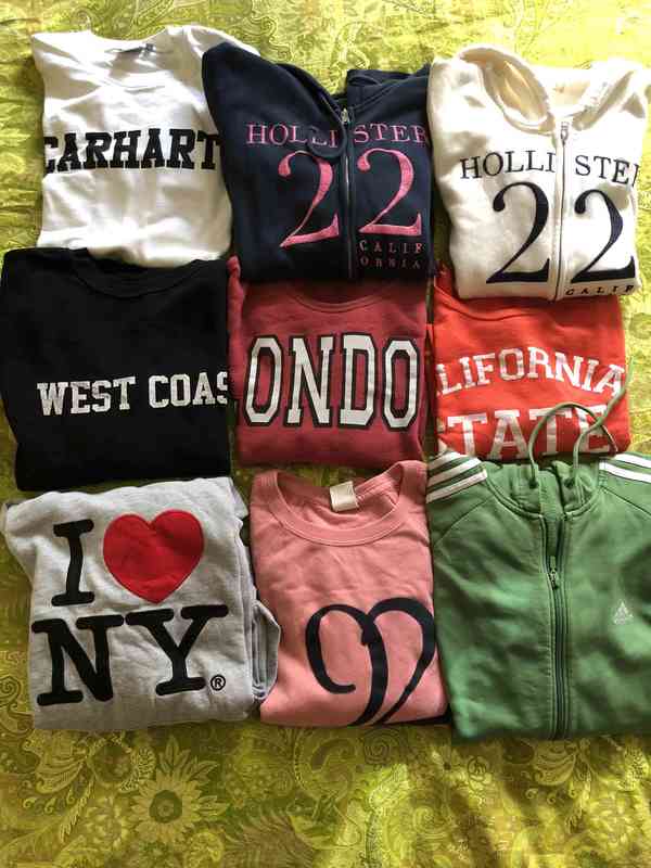 Sudaderas chica talla M (alguna L)