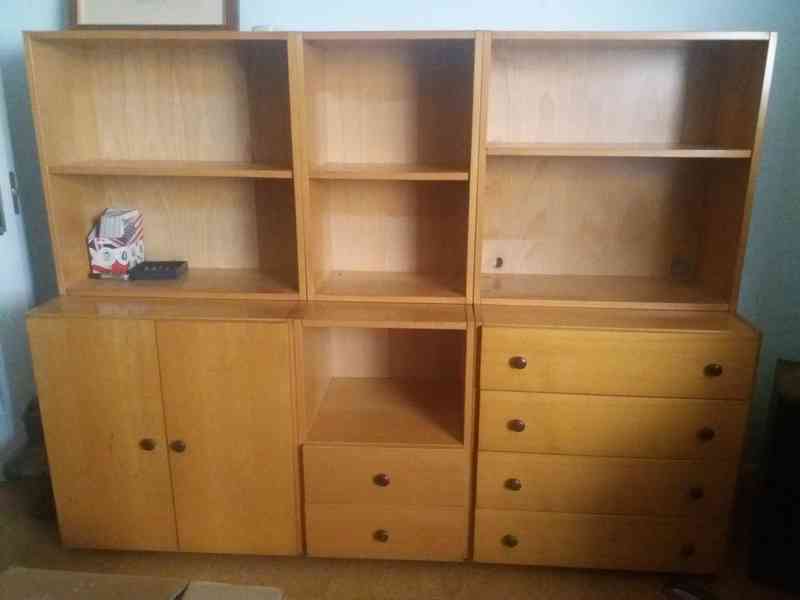 Mueble modular madera pino