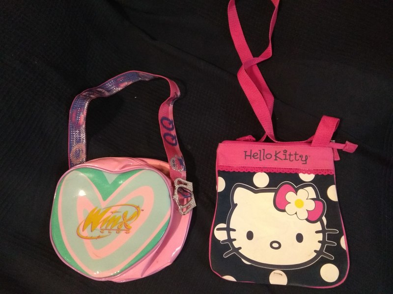 Dos bolsas para niña