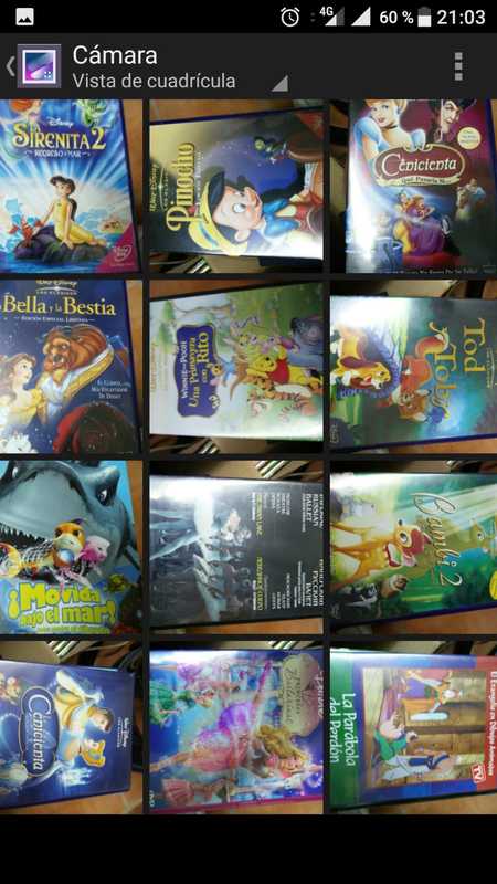 Regalo varios DVD de películas Disney y mas