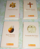 Pack de cuatro libros.