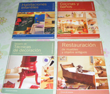 Libros sobre manualidades caseras.