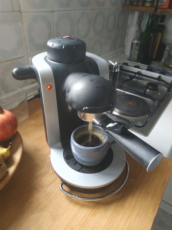 Regalo cafetera expresso capuccino