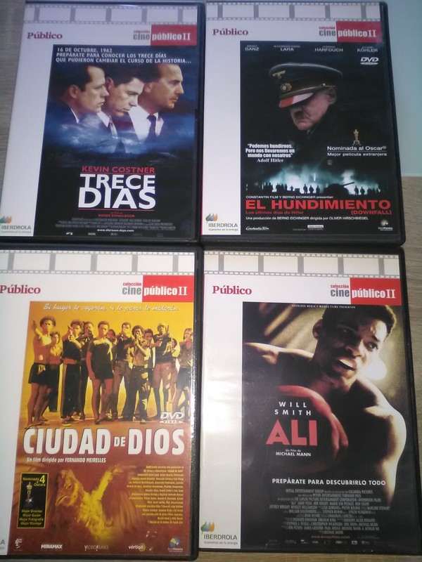 Regalo 25 DVDS. PUBLICO.