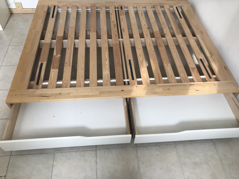 Somier 160x200 con cajones