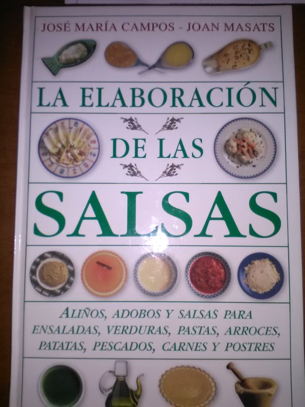 Libro. La elaboración de las salsas.