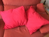 3 almohadas/cojines IKEA