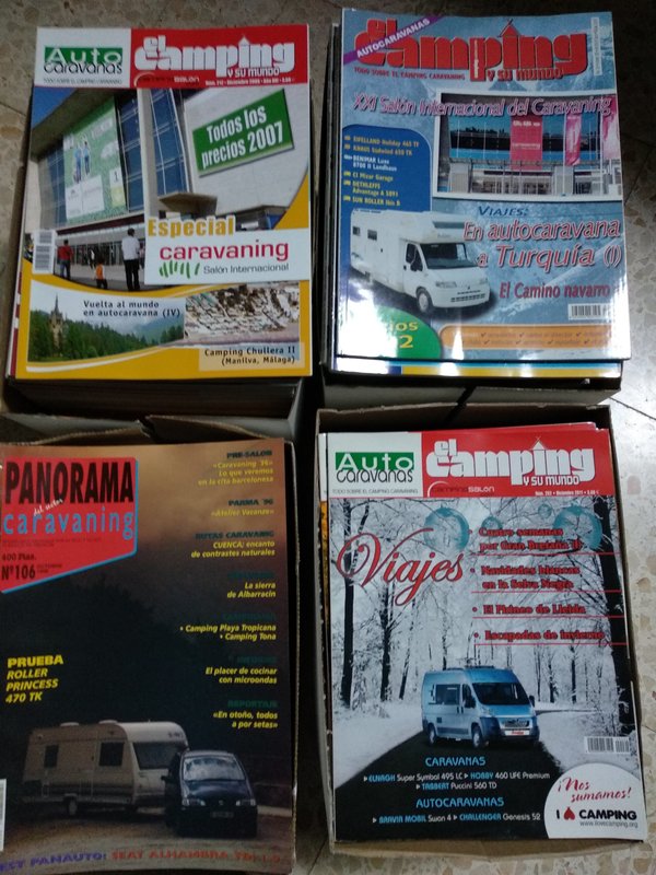 Revista El Camping de 1990 a 2011