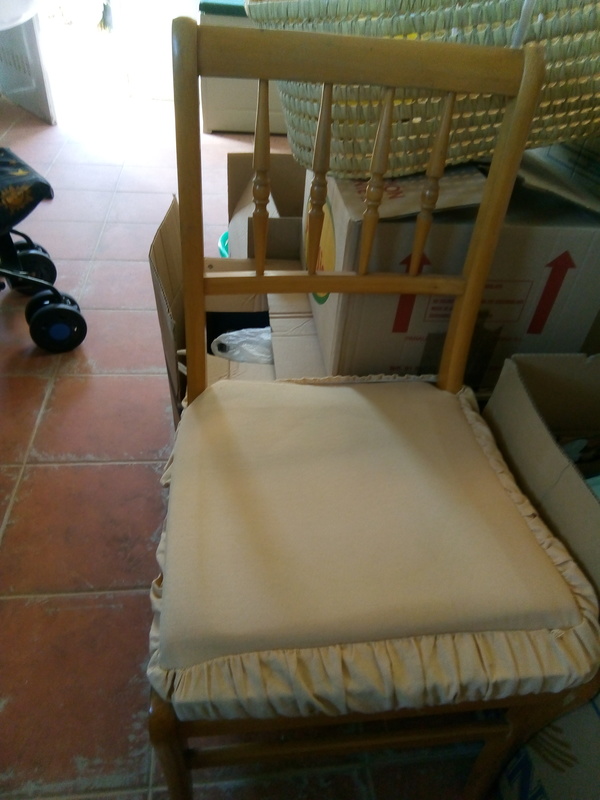 Regalo 4 sillas de madera