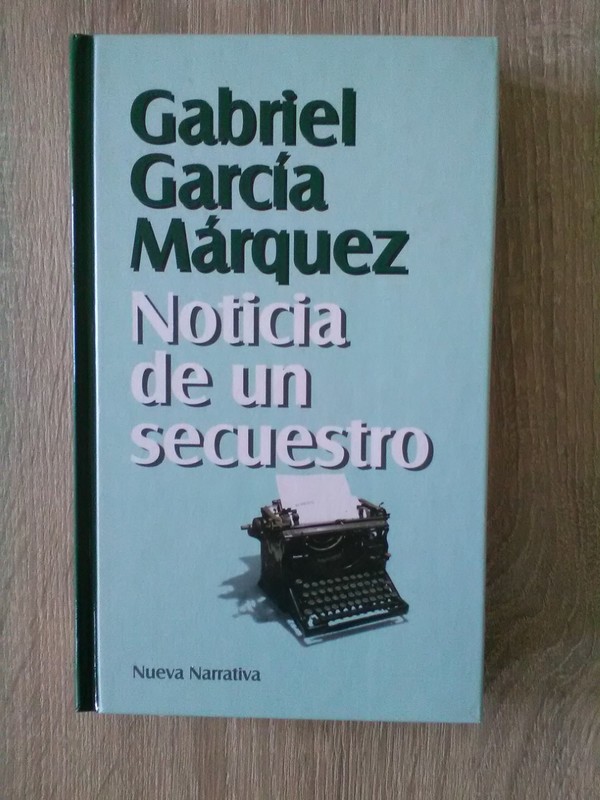 Libro Noticia de un secuestro - G.Gª. Márquez