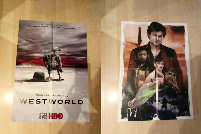 Póster Westworld/Han Solo