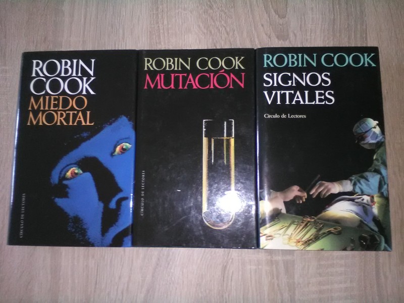 LOTE 3 -  3 Libros Robin Cook